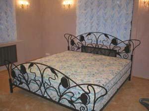 Двухспальняя кровать производитель Кузнечных дел мастер