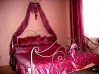 Кованая кровать 2, цвет хром fabbro.ru